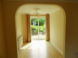 Family dining area
