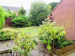 Mature easy to maintain private garden